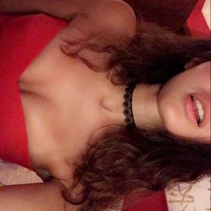 Tobi Tops - Red corset crop top Tobi Tops - Red corset crop top